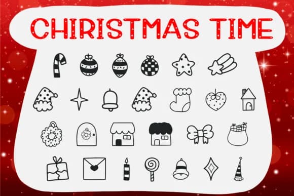 Christmas Time by Foam-Design Store — Dingbats Font