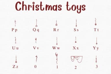 Christmas Toys by Nongyao — Dingbats Font — thumbnail 3