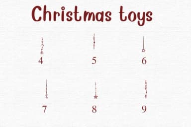 Christmas Toys by Nongyao — Dingbats Font — thumbnail 4