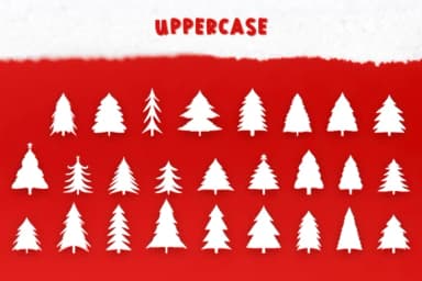 Christmas Tree by Eystore — Dingbats Font — thumbnail 2