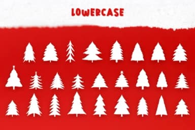 Christmas Tree by Eystore — Dingbats Font — thumbnail 3