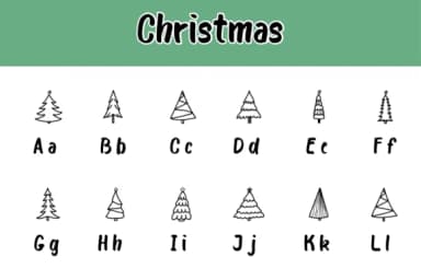 Christmas Tree by Chonada — Dingbats Font — thumbnail 2