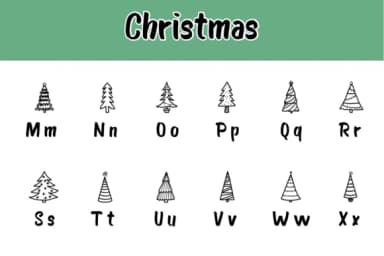 Christmas Tree by Chonada — Dingbats Font — thumbnail 3