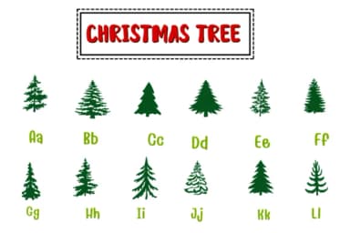 Christmas Tree by PraewDesigns — Dingbats Font — thumbnail 2