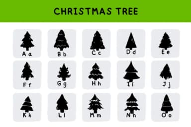 Christmas Tree by Bee piyanuch — Dingbats Font — thumbnail 6