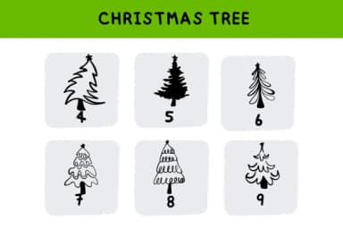 Christmas Tree by Bee piyanuch — Dingbats Font — thumbnail 8