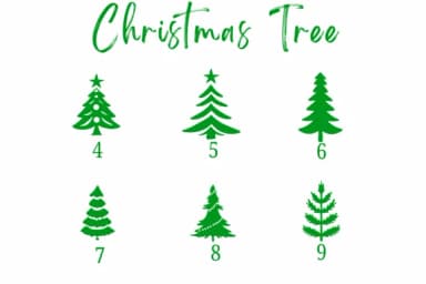 Christmas Tree by Suphitchaya — Dingbats Font — thumbnail 4