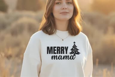 Christmas Tree Doodle by Pui Art — Dingbats Font — thumbnail 3