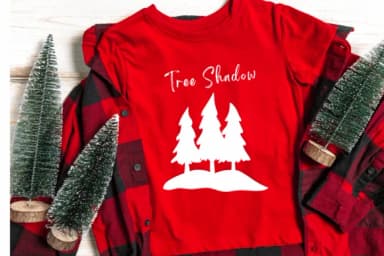 Christmas Tree Shadow by Suphitchaya — Dingbats Font — thumbnail 6