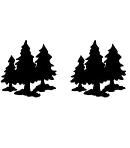 Christmas Tree Shadow by Suphitchaya — Dingbats Font — thumbnail 8