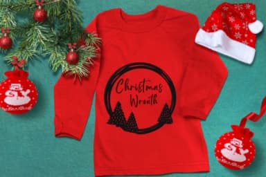 Christmas Wreath by Suphitchaya — Dingbats Font — thumbnail 6