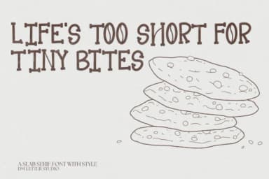 Chunk Story by dmletter31 — Slab Serif Font — thumbnail 2