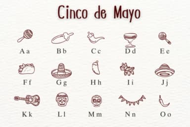 Cinco De Mayo by Nongyao — Dingbats Font — thumbnail 2