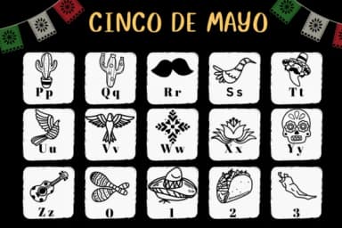 Cinco De Mayo by CHANOK — Dingbats Font — thumbnail 3