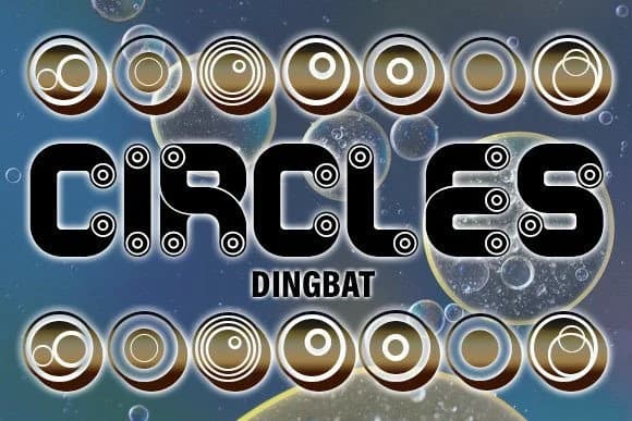 Circles by vladimirnikolic — Dingbats Font