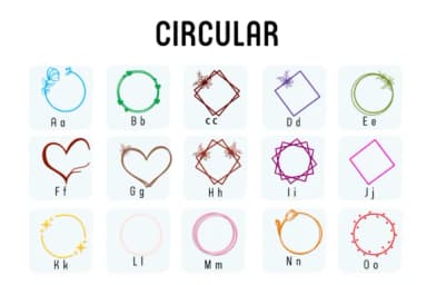Circular by Chada Art — Dingbats Font — thumbnail 3