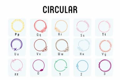 Circular by Chada Art — Dingbats Font — thumbnail 4