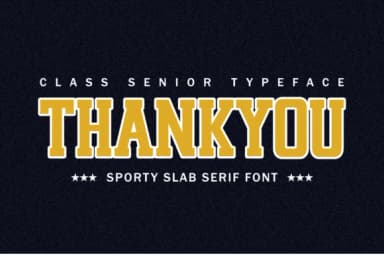Class Senior by Almairatype Studio — Slab Serif Font — thumbnail 6