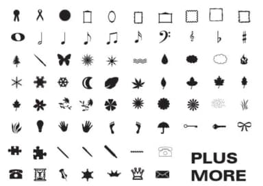 Classic Photoshop Shapes by GraphicsBam Fonts — Dingbats Font — thumbnail 2