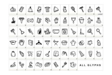 Cleanliness by YandiDesigns — Dingbats Font — thumbnail 2