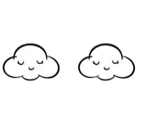 Cloud Cute by Nun Sukhwan — Dingbats Font — thumbnail 8