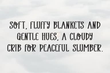 Cloudy Crib by Letterayu — Slab Serif Font — thumbnail 3