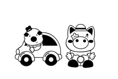 Clowning Around Dingbats by Illustration Ink — Dingbats Font — thumbnail 3