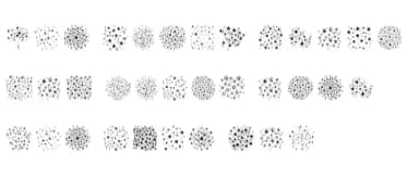 Cluster Stars by MOMAT THIRTYONE — Dingbats Font — thumbnail 6