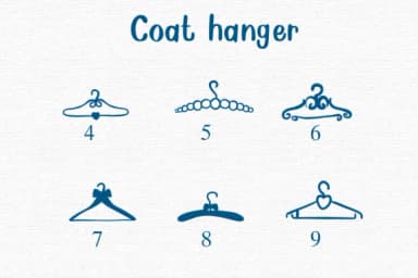 Coat Hanger by Nongyao — Dingbats Font — thumbnail 4