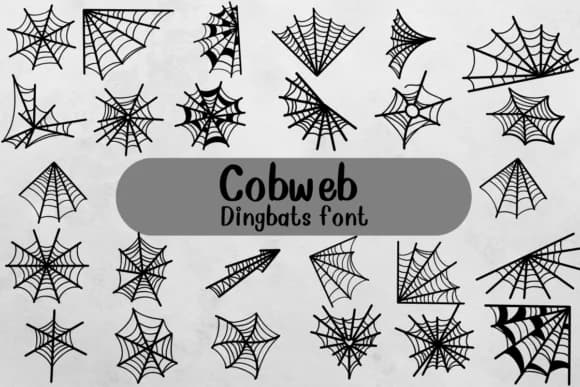 Cobweb by Nongyao — Dingbats Font