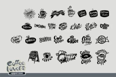 Cofee Lovers by onoborgol — Dingbats Font — thumbnail 2