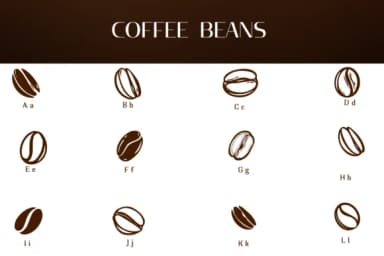 Coffee Beans by Heartcraft Atelier — Dingbats Font — thumbnail 2