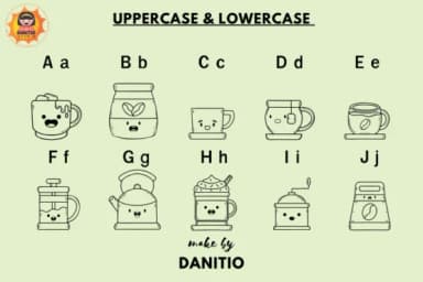 Coffee Cafe by danita.kukkai — Dingbats Font — thumbnail 2