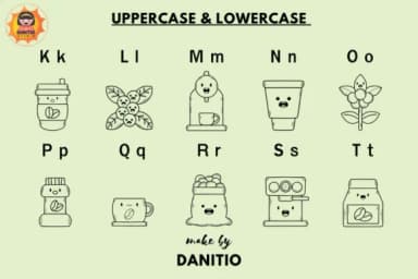 Coffee Cafe by danita.kukkai — Dingbats Font — thumbnail 3