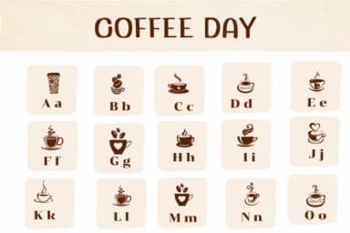 Coffee Day by Ketsarin — Dingbats Font — thumbnail 2