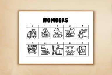 Coffee Doodles by Mary Kay's Magic — Dingbats Font — thumbnail 4