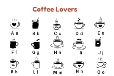 Coffee Lovers by Nun Sukhwan — Dingbats Font — thumbnail 7