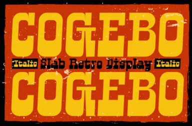 Cogebo by maikofarazhatta — Slab Serif Font — thumbnail 4