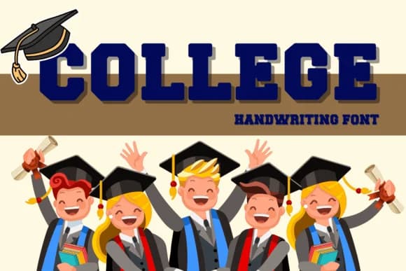 College by Chonada — Slab Serif Font