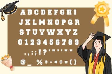College by Chonada — Slab Serif Font — thumbnail 2