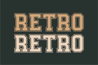 College Abcd by anamalmusyaffaCreative — Slab Serif Font — thumbnail 4