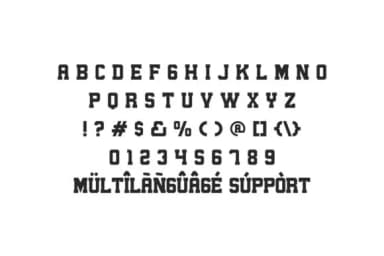 College Games by NihStudio — Slab Serif Font — thumbnail 3