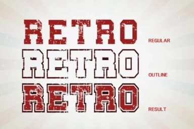 College Retro by NPNaay — Slab Serif Font — thumbnail 2