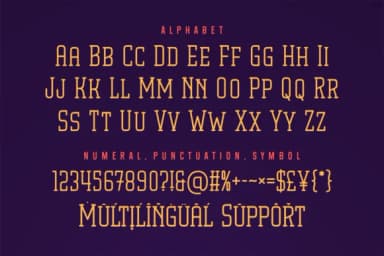 College Studies by Creative Fabrica Fonts — Slab Serif Font — thumbnail 6