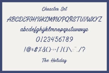 College the Holiday by Eystore — Slab Serif Font — thumbnail 8