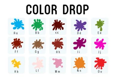Color Drop by Chada Art — Dingbats Font — thumbnail 2