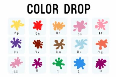 Color Drop by Chada Art — Dingbats Font — thumbnail 3