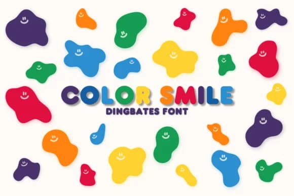 Color Smile by Chonada — Dingbats Font