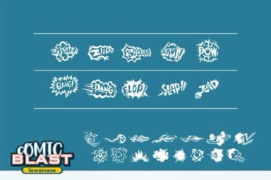 Comic Blast by onoborgol — Dingbats Font — thumbnail 4