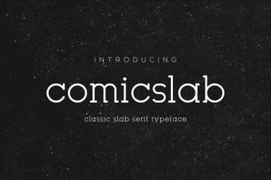 Comic Slab by Monogram — Slab Serif Font — thumbnail 1